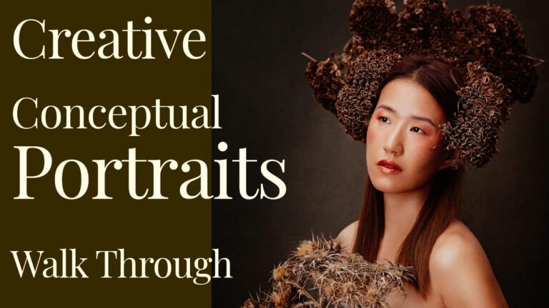 Creative Conceptual Portraits Walk Through – The God of Basil, Autumn Collection No.1 and Raising